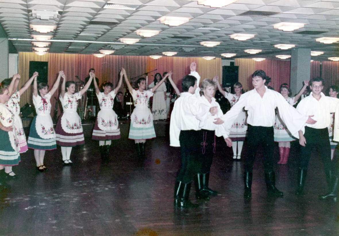 Tanzauftritt Ungarnball 1983