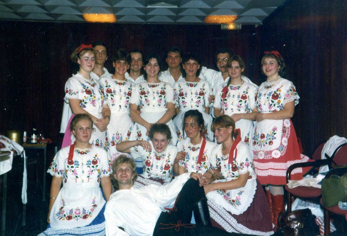 Tanzauftritt Ungarnbal Jahrhunderthalle 1983